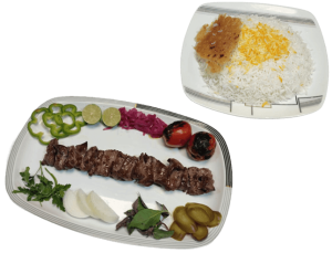 چلو-برگ-چنجه